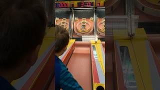 SKEEBALL Saturday arcade skeeball chuckecheese dadlife [upl. by Natassia464]