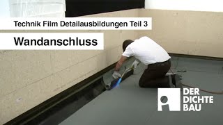 Wandanschluss Technik Film Detailausbildungen Teil 3 [upl. by Moncear914]