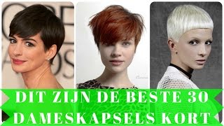 Dit zijn de beste 30 dameskapsels kort [upl. by Enrobso738]