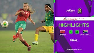 Morocco 🆚 South Africa Womens Africa Cup of Nations 2022  Final [upl. by Chaffin]