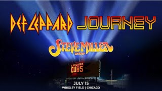 ConcertShow Journey  Def Leppard  Chicago IL  15Jul2024 [upl. by Matronna]