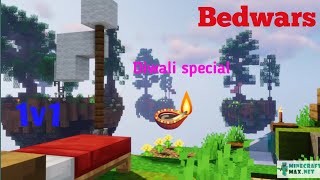 Bedwars 1v1 Diwali special bhai like kar pls  Mr Confused Gaming 🤯 [upl. by Eaj695]