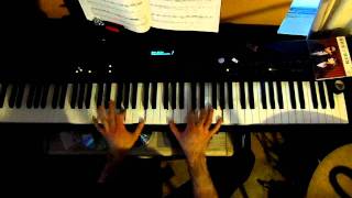 Buck Rogers in the 25th Century Theme  Intro Piano yamaha cp50 [upl. by Hploda873]