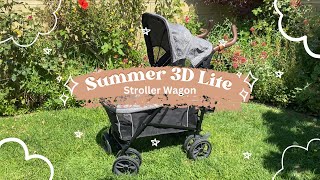 Summer 3D Lite Stroller Wagon Review [upl. by Mcdowell]