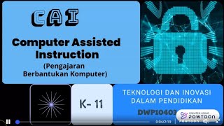 Computer Assisted Instruction  Pengajaran Berbantukan Komputer [upl. by Bailey857]