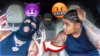 ACTING “HOOD” TO SEE HOW MY HUSBAND REACTS 🫢 HILARIOUS REACTION [upl. by Willey]