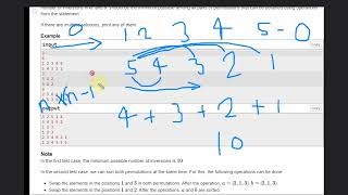 B Minimize Inversions  Codeforces Round 922 Div 2  Codeforces  Full solution with code [upl. by Shiau]