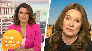 Susanna Reid Challenges Education Secretary Gillian Keegan Over Strike Action  Good Morning Britain [upl. by Haym780]