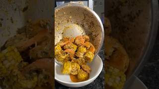 Shrimp amp Corn Boil food recipe seafood foodies appetizer [upl. by Moyra875]