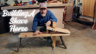 Building a shave horse for building more traditional longbows and chairs [upl. by Aneekal]