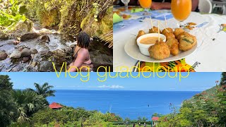 Vlog Guadeloupe 🇬🇵  restaurant  rivière villa ❤️ [upl. by Bettencourt687]