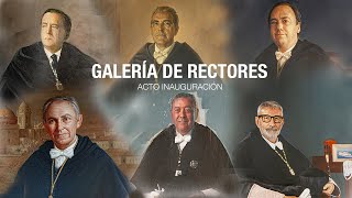 Inauguración Galería de Rectores de la Universidad de Cádiz [upl. by Hairas]