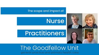 Webinar The scope and impact of Nurse Practitioners [upl. by Irme]