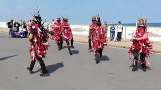 Dark Horse Morris dance at Sheringham 2018 [upl. by Cherin576]