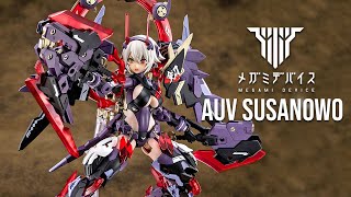 Megami Device AUV Susanowo Kotobukiya Product Preview USA Gundam TV [upl. by Beal305]