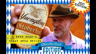 Yuengling Oktoberfest Beer Review 2021 by A Beer Snobs Cheap Brew Review [upl. by Eibrik]