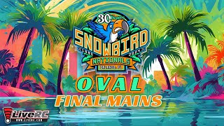 OVAL FINAL MAINS  2024 Snowbird Nationals [upl. by Merla]