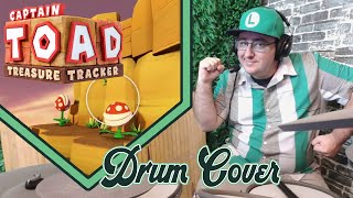 Captain Toad Treasure Tracker Mine Cart Sunset Rundown Drum Cover [upl. by Raynell294]