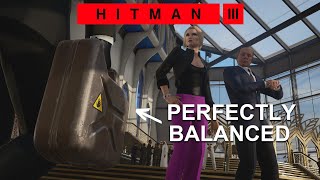 Hitman 3  The Ascensionist in 26 seconds  Elusive Target SASO [upl. by Cimbura990]