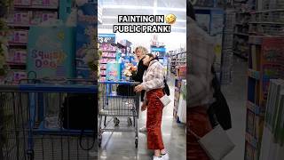 FAINTING PRANK IN PUBLIC 🤣😅 prank funnyshorts funnyvideos lol [upl. by Ehud]