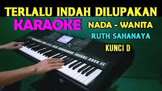 ANDAIKAN KAU DATANG KEMBALI  KARAOKE Nada Wanita [upl. by Galasyn]