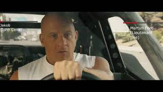 Fast and Furious 9  John Cena Jakob vs Martyn Ford Sue  Healthbars  Fight Scene [upl. by Adiell]