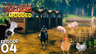 Modded Valheim  Farming Mods Ep4 [upl. by Hardner101]