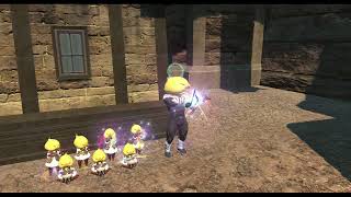 • FFXIV Bard Performance •  Final Fantasy V  Battle 1 [upl. by Ireg]