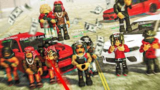 this BIG roblox GANG pulled UP In my new roblox hood game CONSOLE SUPPORT [upl. by Yasmin266]