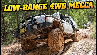 LOWRANGE 4WD MECCA • Muddy sloppy gnarly [upl. by Llesirg]