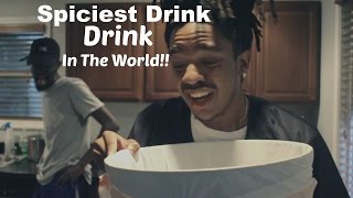 SPICIEST DRINK IN THE WORLD CHALLENGE EXTREMELY DANGEROUS [upl. by Annayar]