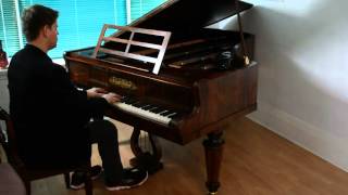 Sky Fall  Jame Bond Theme  1830s Collard and Collard Grand Piano [upl. by Atnahsa607]