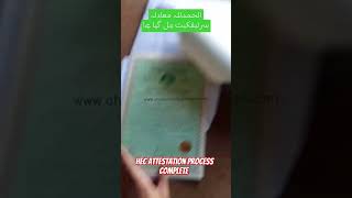 HEC attestation process complete shorts hec ibcc darsenizami [upl. by Nuawd230]