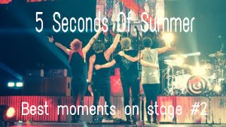 5 Seconds Of Summer 5SOS  Best Moments On Stage 2  ROWYSO Tour [upl. by Nylatsyrc]