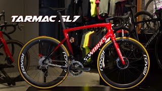 Specialized Tarmac SL7 SWorks  Roval Rapid CLX  SRAM Red AXS  Dreambuild  Bikeporn [upl. by Iruam739]