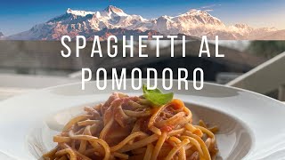 CLASSIC COMFORTSPAGHETTI AL POMODORO RECIPEAUTHENTICCLEAN AND HEALTHY [upl. by Deuno102]