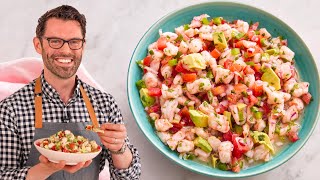 Easy Shrimp Ceviche Recipe [upl. by Anide]