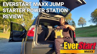 EverStart Maxx Jump Starter Power Station 1200 Peak Battery Amps Review [upl. by Flann209]