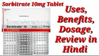 Sorbitrate 10mg Tablet  Isosorbide Dinitrate Tablet  Sorbitrate 10mg Tablet Uses Benefits Dosage [upl. by Amo]