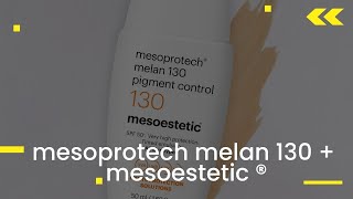 protector solar melan130 mesoestetic [upl. by Halyk433]