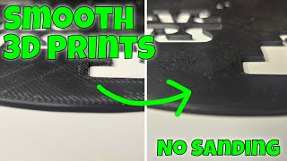 How To Get A Smooth Top Layer  No Sanding  3D Printing Tips amp Tricks [upl. by Anitsuj]