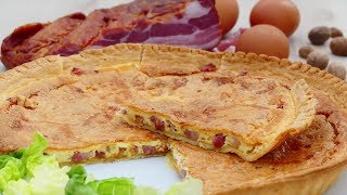 UN LORRAIN qui fait la QUICHE Lorraine ♥ la VRAIE recette de la GALETTE LORRAINE [upl. by Rew]