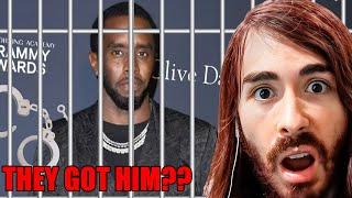 Moist Critical Live Reaction to P Diddy Arrest with Chat [upl. by Phionna]