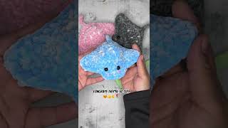 Stingrays youtubeshortsyoutubechannelgrowamigurumiplushieamigurumicrochetstingrayreels [upl. by Hike]