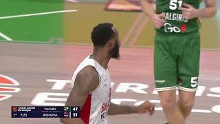 🎬 HIGHLIGHTS R12 Zalgiris 7083 Baskonia [upl. by Anillehs]