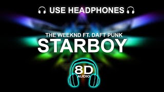 The Weeknd  Starboy 8D SONG  BASS BOOSTED [upl. by Nestor812]