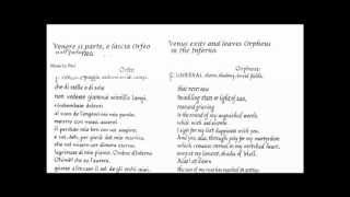 LEuridice the earliest surviving opera original version complete [upl. by Bellanca]