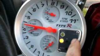 AT Racing World 5quot 4 in 1 Tachometer Recall amp Shift Light [upl. by Rosaline238]