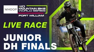 LIVE RACE  Junior Mens UCI Downhill World Cup Fort William [upl. by Selima697]