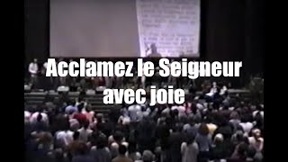 Acclamez le Seigneur Jem 374 Louange vivante [upl. by Grimes]